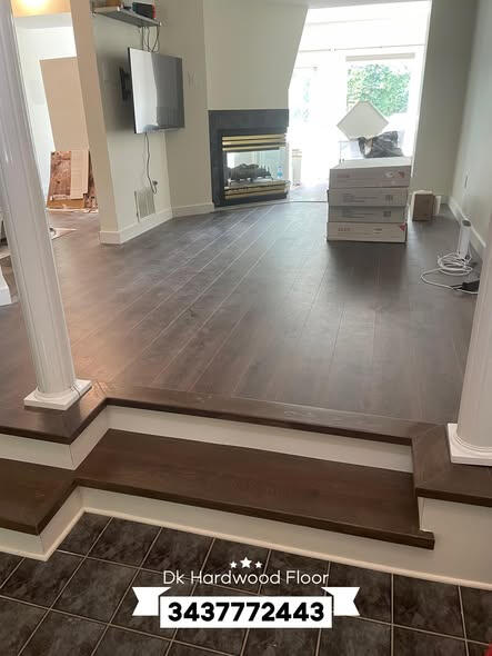 Red Oak Engineered Hardwood Floors & Solid Red Oak Stairs - Stittsville